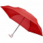 Складной зонт Alu Drop S, 4 сложения, автомат, красный с логотипом в Волгограде заказать по выгодной цене в кибермаркете AvroraStore