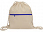 Рюкзак-мешок хлопковый «Lark» с цветной молнией с логотипом в Волгограде заказать по выгодной цене в кибермаркете AvroraStore