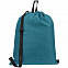 Рюкзак-мешок Melango, темно-синий с логотипом в Волгограде заказать по выгодной цене в кибермаркете AvroraStore