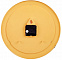 Часы настенные Vivid large, желтые с логотипом в Волгограде заказать по выгодной цене в кибермаркете AvroraStore