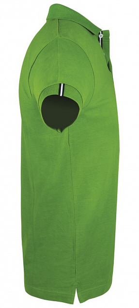 Рубашка поло мужская PATRIOT 200, зеленая с логотипом в Волгограде заказать по выгодной цене в кибермаркете AvroraStore