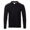 Рубашка поло Рубашка 104LS Чёрный с логотипом в Волгограде заказать по выгодной цене в кибермаркете AvroraStore