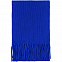 Шарф Flette, синий (василек) с логотипом в Волгограде заказать по выгодной цене в кибермаркете AvroraStore