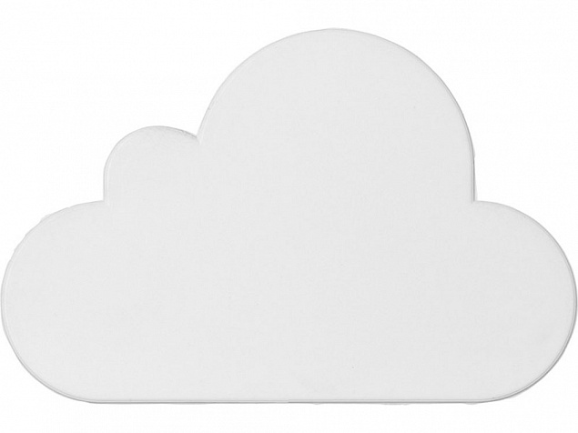 Антистресс Caleb cloud, белый с логотипом в Волгограде заказать по выгодной цене в кибермаркете AvroraStore