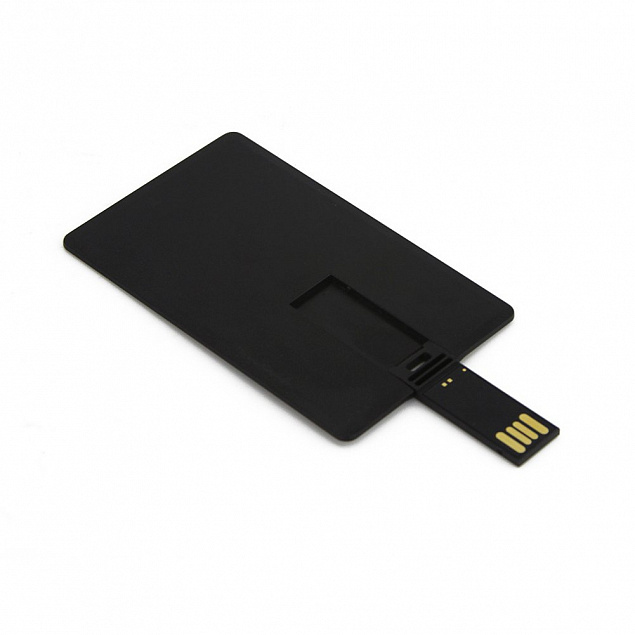 USB flash-карта 8Гб, пластик, USB 3.0, черный с логотипом в Волгограде заказать по выгодной цене в кибермаркете AvroraStore
