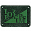 Лейбл кожаный Beta, XL, зеленый с логотипом в Волгограде заказать по выгодной цене в кибермаркете AvroraStore