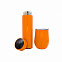 Набор Hot Box C grey (оранжевый) с логотипом в Волгограде заказать по выгодной цене в кибермаркете AvroraStore