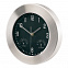Настенные алюминивые часы JUPITER, серебряный с логотипом в Волгограде заказать по выгодной цене в кибермаркете AvroraStore