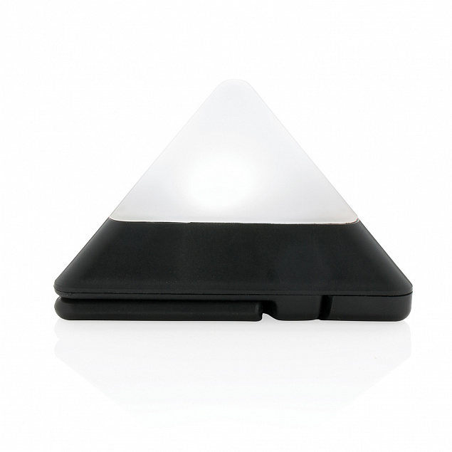Светильник Triangle, черный с логотипом в Волгограде заказать по выгодной цене в кибермаркете AvroraStore