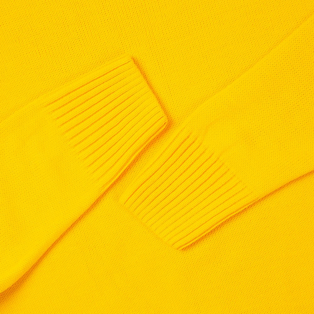 Джемпер оверсайз унисекс Stated в сумке, желтый с логотипом в Волгограде заказать по выгодной цене в кибермаркете AvroraStore