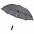 Зонт-трость Alu Golf AC, серый с логотипом в Волгограде заказать по выгодной цене в кибермаркете AvroraStore