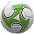 Футбольный мяч Arrow, зеленый с логотипом в Волгограде заказать по выгодной цене в кибермаркете AvroraStore