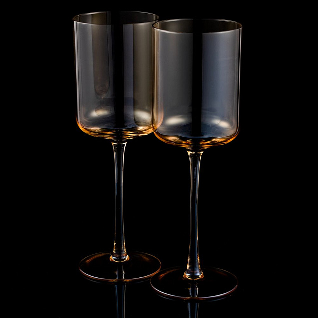 Набор из 2 бокалов для вина Golden Days с логотипом в Волгограде заказать по выгодной цене в кибермаркете AvroraStore