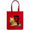 Холщовая сумка «Цитаты. Довлатов. Вранье», красная с логотипом в Волгограде заказать по выгодной цене в кибермаркете AvroraStore