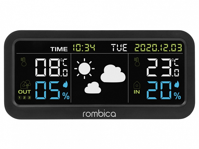 Метеостанция Rombica BoxCast 1 WTS с логотипом в Волгограде заказать по выгодной цене в кибермаркете AvroraStore
