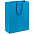 Пакет бумажный Porta XL, синий с логотипом в Волгограде заказать по выгодной цене в кибермаркете AvroraStore