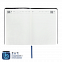 Ежедневник Bplanner.01 в подарочной коробке (синий) с логотипом в Волгограде заказать по выгодной цене в кибермаркете AvroraStore