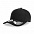 Бейсболка FIJI, 5 клиньев, 100 % переработанный полиэстер, липучка, черный с логотипом в Волгограде заказать по выгодной цене в кибермаркете AvroraStore