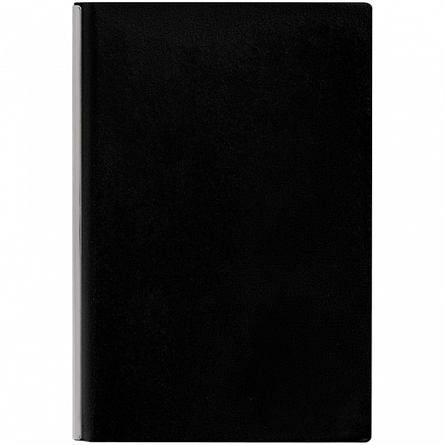 Ежедневник Kroom, недатированный, черный с логотипом в Волгограде заказать по выгодной цене в кибермаркете AvroraStore