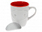 Кружка Пинт, белый/красный с логотипом в Волгограде заказать по выгодной цене в кибермаркете AvroraStore
