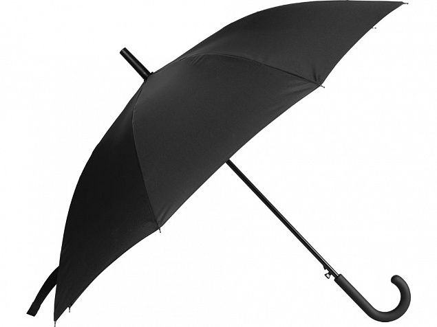 Зонт-трость Reviver  с куполом из переработанного пластика с логотипом в Волгограде заказать по выгодной цене в кибермаркете AvroraStore