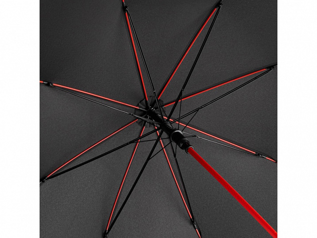 Зонт-трость «Colorline» с цветными спицами и куполом из переработанного пластика с логотипом в Волгограде заказать по выгодной цене в кибермаркете AvroraStore