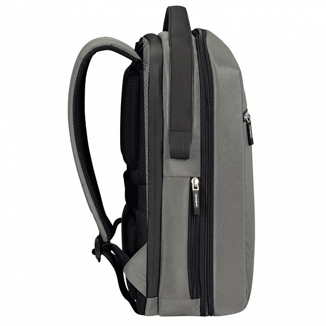 Рюкзак для ноутбука Litepoint S, серый с логотипом в Волгограде заказать по выгодной цене в кибермаркете AvroraStore