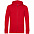 Толстовка на молнии с капюшоном унисекс BNC Organic, красная с логотипом в Волгограде заказать по выгодной цене в кибермаркете AvroraStore