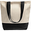 Холщовая сумка Shopaholic, черная с логотипом в Волгограде заказать по выгодной цене в кибермаркете AvroraStore