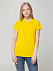 Рубашка поло женская Virma Lady, желтая с логотипом в Волгограде заказать по выгодной цене в кибермаркете AvroraStore