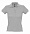 Рубашка поло женская PEOPLE 210, серый меланж с логотипом в Волгограде заказать по выгодной цене в кибермаркете AvroraStore