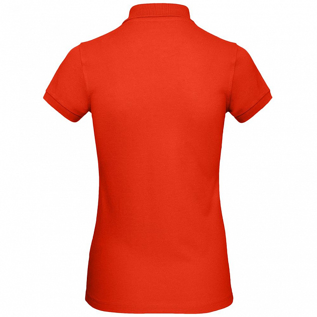 Рубашка поло женская Inspire, красная с логотипом в Волгограде заказать по выгодной цене в кибермаркете AvroraStore