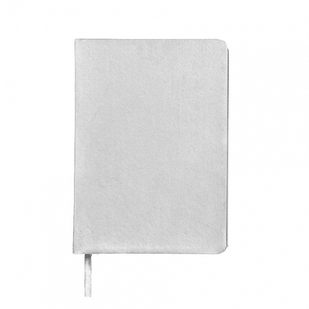 Ежедневник недатированный Duncan, А5,  белый, белый блок с логотипом в Волгограде заказать по выгодной цене в кибермаркете AvroraStore
