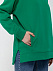 Худи оверсайз унисекс Tolla, зеленое с логотипом в Волгограде заказать по выгодной цене в кибермаркете AvroraStore