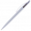 Ручка шариковая Bento, белая с логотипом в Волгограде заказать по выгодной цене в кибермаркете AvroraStore