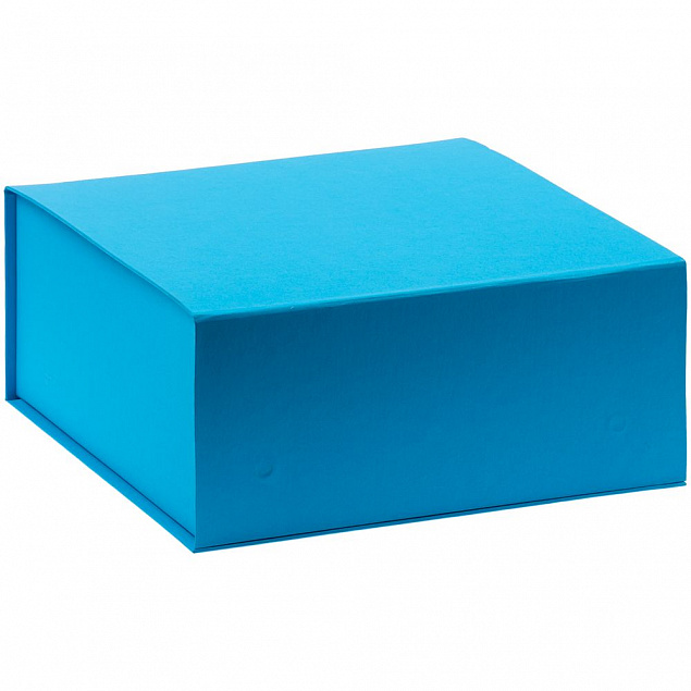 Коробка Amaze, голубая с логотипом в Волгограде заказать по выгодной цене в кибермаркете AvroraStore