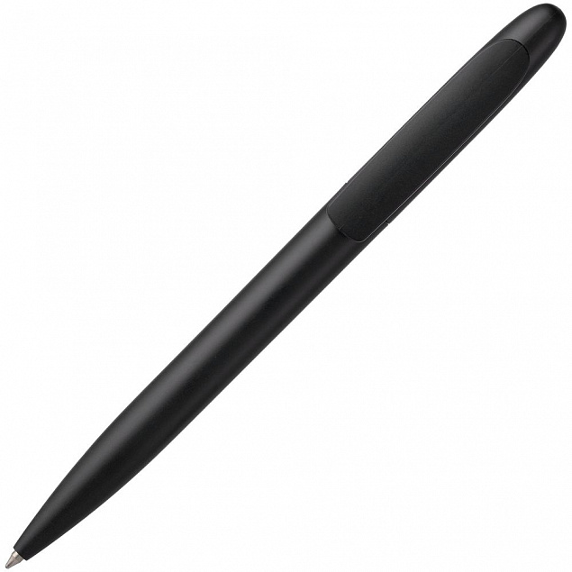 Ручка шариковая Moor Silver, черная с логотипом в Волгограде заказать по выгодной цене в кибермаркете AvroraStore