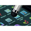 Шариковая ручка Touch Tip, серебристая с логотипом в Волгограде заказать по выгодной цене в кибермаркете AvroraStore
