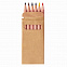 агаНабор цветных карандашей мини TINY,6 цветов с логотипом в Волгограде заказать по выгодной цене в кибермаркете AvroraStore
