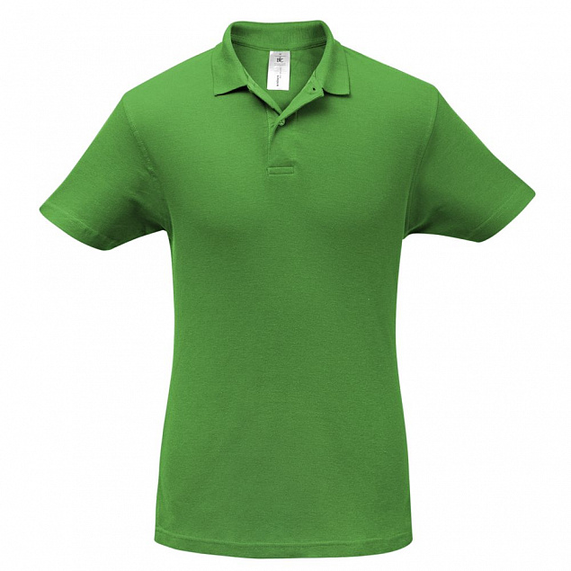 Рубашка поло ID.001 зеленое яблоко с логотипом в Волгограде заказать по выгодной цене в кибермаркете AvroraStore