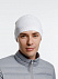 Шапка Siver, белая с логотипом в Волгограде заказать по выгодной цене в кибермаркете AvroraStore