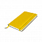 Ежедневник недатированный Boomer, А5,  желтый, кремовый блок, без обреза с логотипом в Волгограде заказать по выгодной цене в кибермаркете AvroraStore