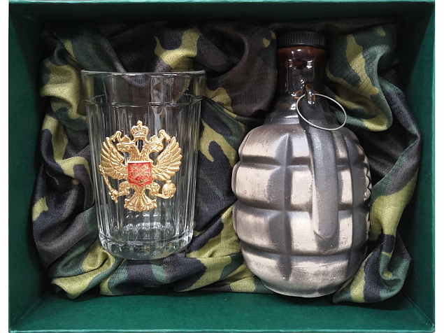 Подарочный набор Боевые 100 грамм с логотипом в Волгограде заказать по выгодной цене в кибермаркете AvroraStore