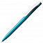 Ручка шариковая Pin Silver, голубая с логотипом в Волгограде заказать по выгодной цене в кибермаркете AvroraStore