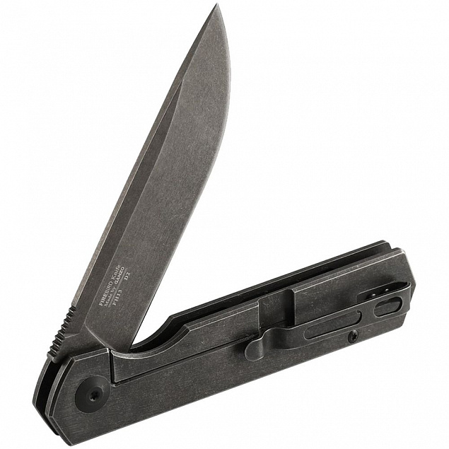 Нож Firebird FH13-SS, черный с логотипом в Волгограде заказать по выгодной цене в кибермаркете AvroraStore