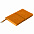 Ежедневник недатированный Fusion, А5, оранжевый, кремовый блок, оранжевый срез с логотипом в Волгограде заказать по выгодной цене в кибермаркете AvroraStore