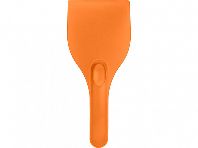 Скребок для льда Chilly 2.0 из переработанного ПЭТ, оранжевый с логотипом в Волгограде заказать по выгодной цене в кибермаркете AvroraStore