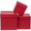 Коробка Cube S, красная с логотипом в Волгограде заказать по выгодной цене в кибермаркете AvroraStore