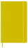 Еженедельник Moleskine Classic Large, датированный, желто-зеленый (лайм) с логотипом в Волгограде заказать по выгодной цене в кибермаркете AvroraStore