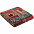 Плед Baltimora, бордовый с логотипом в Волгограде заказать по выгодной цене в кибермаркете AvroraStore